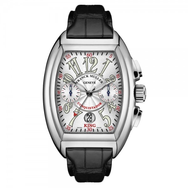 8005CCKINGACGREY Conquistador King Chronograph - Franck Muller USA